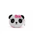 YIYOHI Gorąco Na Sprzedaż Kawaii Cartoon Panda/Wiewiórka Dzieci Pluszowe Monety torba Torebka Zip Zmień Purse Portfel Dzieci Dzi