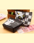 Kawaii Kreskówki Dla Dzieci Dziewczyny Mini monety kiesy portfel kobiet małe PU Leather Cat Klucz posiadacze Etui Zipper Portmon