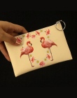 Słodkie Flamingo PU Skórzane Damskie Małe Portfele Damskie Portmonetki Mini Sprzęgła Zmień Purse Dziecko Dziewczyna karty etui N