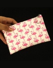 Słodkie Flamingo PU Skórzane Damskie Małe Portfele Damskie Portmonetki Mini Sprzęgła Zmień Purse Dziecko Dziewczyna karty etui N