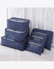 IUX Nylon System Pakowania Cube Travel Bag Trwałe 6 Sztuk Jeden Zestaw Duża Pojemność Torby Unisex Organizować Sortowania Odzież