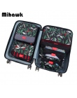Mihawk 6 sztuk/zestaw Pakowania Cube Torby Podróżne Przenośne Duża Pojemność Odzież Sortowanie Organizator Przechowalnia Akcesor
