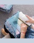 Nylon Opakowanie Cube Podróży bagażu 6 Sztuk Zestaw Duża Pojemność Torby Torba mężczyzna kobiet Unisex Odzież torba podróżna org