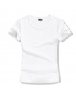 Brand New fashion kobiety t-shirt marki tee bluzki Krótki Rękaw Bawełna topy dla kobiet odzież stałe O-neck t shirt, darmowa wys