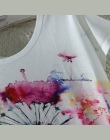 KaiTingu Kawaii Śliczne T Koszula Moda Lato Harajuku Wysoki Niski Styl kot Druku Koszulka Z Krótkim Rękawem T Shirt Kobiet Topy 