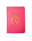 ETya Paszport Okładka Rosji Podróży Skóry Kobiet Mężczyzn Śliczne Paszport Portfel Wizytowe Przypadku Torba Podróżna Akcesoria