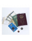 OSWEGO Przejrzyste Posiadacza Paszportu Posiadacza karty PCV Wodoodporne Podróży Paszport Okładka