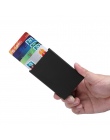 Aelicy Automatyczne Silde Aluminium ID Gotówka Posiadacz Karty Ludzie Biznesu RFID Blokowanie Karty Kredytowej Portfel Protector