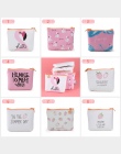 1 PC Popularne Kobiety Flamingo Strawberry Wzór Monety Portmonetka Zip Bag dziecko dziewczyny chłopcy Mini Portfel PU Skóra Prze