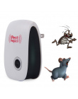 UE UK US PODŁĄCZ Elektroniczny Ultradźwiękowy Odstraszacz Szkodników Komara Rejector Mysz Szczur Mysz Odstraszacz Anti Mosquito 