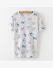 2018 Nowych Moda Lato T Shirt Kobiety Krótki Rękaw Dorywczo drukuj Tshirt Plus Size Eleganckie Bluzki O-Neck Tee Odzież Uczeń ko