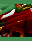 4 sztuk/zestaw 3D Cartoon Pościel Sets Merry Christmas Gift Mikołaj Pościel Kołdra Kołdra Pokrywa Prześcieradło 2 Poszewki na Po