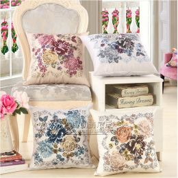Klasyczne kwiatowe poszewki na poduszki, dekoracyjne poduszki/almofada okładka rzuć poszewki PC08