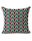 Nordic Rocznika geometryczne zewnątrz krzesło dekoracyjne rzut poduszki decor bawełniana pościel mieszane poduszki MYJ-1612 45x4