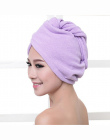 Kobiety Łazienka Super Chłonne szybkoschnący Ręcznik Kąpielowy Z Mikrofibry Włosy Suche Cap Ręcznik Salon