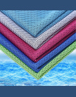 2018 Multicolor 90*30 cm Ręcznik Lodu Narzędzie Trwałe Natychmiastowa Ręcznik Chłodzenia Ulga Ciepła Wielokrotnego Użytku Chill 
