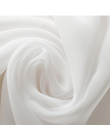 Europejski i Amerykański styl białe Okno Przesiewowe Stałe Drzwi Zasłony Zasłona Panelowa Sheer Tulle Dla Salon AP184 #3 -40