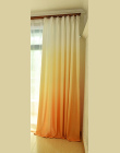 Gradient kolor okna zasłony do salonu sypialnia kuchnia tulle zasłony i stawki cieniowania blackout zasłony okna 75%
