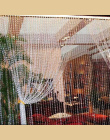 30 m Dekoracje Ślubne Ośmioboczna Akrylowe Kryształowe Koraliki Drzwi Kurtyny Opalizujący Garland Strand Shimmer Zasłony DIY Par
