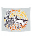 Smiry 130X150 cm Krótki Pluszowe Gobelin Mandala Czechy Ścianie Wisi Zwierząt Księżyc Wilk Pistolety Maty Do Jogi Ręcznik Plażow
