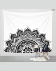 200*150 cm Yin Yang Wydrukowano Lotus Ścianie Wisi Gobelin Ściany Dekoracji Hippie Mandala Gobelin Gobelin Czechy Plaży Jogi Mat