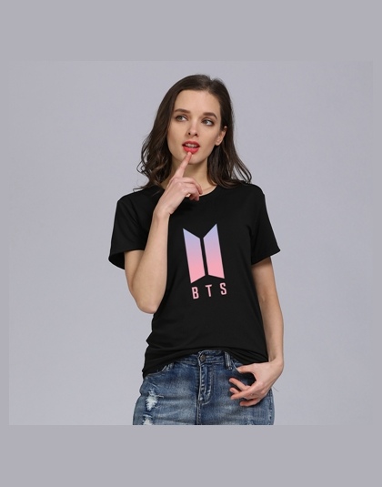 Kpop BTS Bangtan Boys t-shirty Damskie 2018 Nowościach bts lato Krótki Rękaw T-shirt Kobiety Tshirt Tee shirt k-pop akcesoria