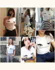 T shirt Kobiety 2018 Lato Przyczynowy Krótkim Rękawem koszulki Bawełniane Kobiety tshirt Biały Okrągły Dekolt Wink Oczy Drukuj Ś