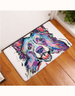 Nowy Styl Kreskówki Piękny Pies Malowanie Psy Druku Dywany Dywany antypoślizgowa Mata Podłogowa Zewnątrz Zwierząt Przednie Drzwi