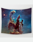 Comwarm Wspaniały Big Bang Nebula Scenerii Trwałe Ściany Wiszące Splendid Aurora Drukowane Gobelin Mata Do Jogi Dywan Home Decor