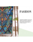 2 rozmiary Kolorowe Styl Narodowy Wydrukowano Tapestry Indian Mandala Ścianie Wisi Gobeliny Dywan Plaży Koc Mata Do Jogi Wystrój