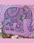 Adeeing Indian Czeski Słoń W Akademiku Decor Wall Hanging Hippie Mandala Tapestry Rzuć Narzuta Obrus Kurtyny