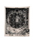 Vintage europejskie czary ouija draperie gobelin sun moon star pokój w akademiku zagłówkiem astrologia arras dywan koc