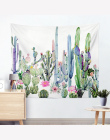 Kaktus ścianie Wisi Gobelin Bawełna Czeski 200*150 cm Pokrywa Ręcznik Plażowy Rzut Koc Piknikowy Matę Do Jogi Home Decoration te