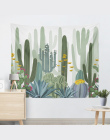 Kaktus ścianie Wisi Gobelin Bawełna Czeski 200*150 cm Pokrywa Ręcznik Plażowy Rzut Koc Piknikowy Matę Do Jogi Home Decoration te
