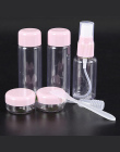 Mini Travel Makeup Kosmetyczne Butelki Plastikowe Przezroczyste Perfumy Uzupełnić Pojemnik Krem Do Twarzy Przechowywania Butelki