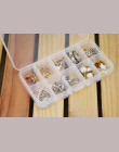 10 Siatki Plastikowe Pudełko Regulowane Pole Biżuteria Koraliki Nail Art Schowek Pigułki Organizator dla urzędu organizacji sprz