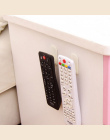 Plastikowe Haki 2 pary (4 sztuk) lepkie Hak Zestaw TV Klimatyzator Pilot Klucz Praktyczne Przechowywania Ściany Uchwyt Silne Wie