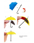 6 Sztuk/zestaw Kolorowe Kształt Parasola Parasol Kształt Dekoracje Ścienne Stojaki Haki Ścienne Ścienne Organizator Pojemników n