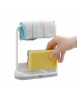 Odpinany Bar Suszenia Ręczników Kuchnia Umyć Plastikowe Odziać Uchwyt z Gąbki Tacy