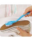 Podwójne długie buty uchwyt szczotka do czyszczenia szczotki do czyszczenia Mycia Wc Toaleta Pot Naczynia narzędzia do czyszczen