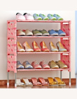Stojaki na buty Przechowywania Organizator DIY Montowane Plastikowe Wielu Warstw Buty Półka Stojak Uchwyt Drzwi Wieżowych Stojak