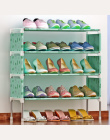 Stojaki na buty Przechowywania Organizator DIY Montowane Plastikowe Wielu Warstw Buty Półka Stojak Uchwyt Drzwi Wieżowych Stojak