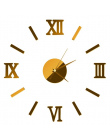 Nowy Zegar Zegarek Zegary Ścienne Horloge 3d Diy Akrylowa Lustro Naklejki Dekoracji Domu Salon Igły
