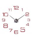 Nowa sprzedaż nowoczesny zegar ścienny 3d duży zegarek kwarcowy zegary salon duże zegary dekoracji domu martwa natura okrągły di