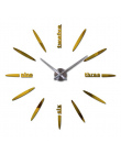Sprzedaż Nowy Zegar Ścienny Zegar Zegary Zegarek Naklejki Diy 3d Akrylowe Lustro Dekoracji Domu Kwarcowy Balkon/dziedziniec Igła