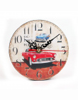 Nowy Nowoczesny Styl Drewniany Zegar Ścienny Chic Home Office Cafe Strona Główna Dekoracje Ścienne Zegary