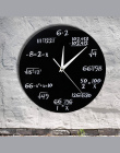 1 kawałek Pokoju Wiszące Dekoracyjne 3D Zegar Ścienny Pop Quizu Matematyki 3D Ściany Zegarki Saati Art Relojes De Pared Casa dla
