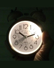 Adeeing Classic Vintage Silent Night LED Światła Dzwon Budzik Leniwy Nocna Biurko Zegar Boże Narodzenie Prezent dla Studentów