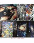 NICOLESHENTING Klienta Silk Plakat Płótnie 13x20 32x48 inch Anime Film Krajobraz Plakat Dostosowane w celach strona główna Dekor