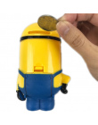 Miniony Minion Piękny 3D Cartoon Figures Skarbonka Skarbonka hucha Cent Penny Saving Coin Dzieci Zabawki zabawki Dla Niemowląt ś